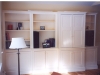 bookcase and cabinet